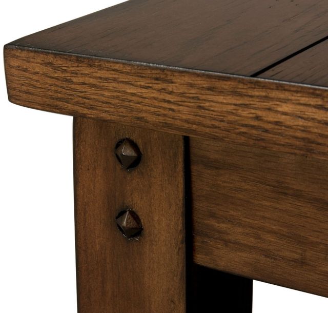 Liberty Furniture Lake House Rustic Brown Oak Tiered Table-3