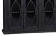 Crestview Collection Black/Brown Double Breakfront Sideboard-1