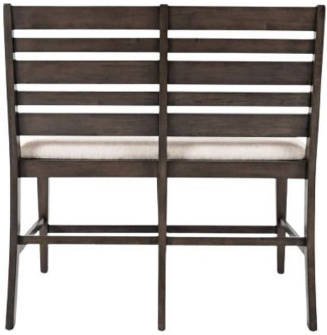 Jofran Inc. Lincoln Square Espresso/Light Cream Counter Bench-3