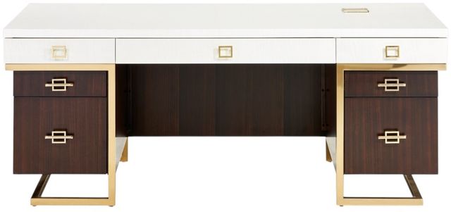 Michael Amini® Belmont Place Espresso Desk-2