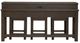 Liberty Furniture Cascade Falls 4-Piece Gray Mist/Satin Espresso Counter Dining Set-4