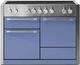 AGA™ Mercury 48" Stainless Steel Pro Style Induction Range with Carnaby Blue Door-0