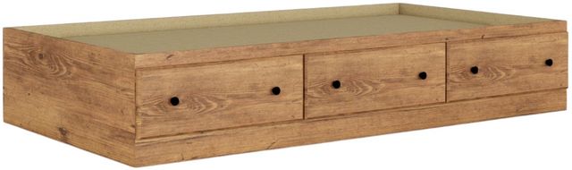 Perdue Woodworks 12,000 Essential Brown Twin Mates Bed-0