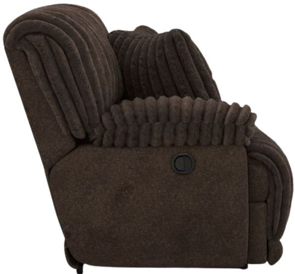Catnapper® Hollifield Chocolate Reclining Sofa-6