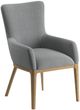 A.R.T. Furniture® Loft Gray/Natural Maple Upholstered Arm Chair-0