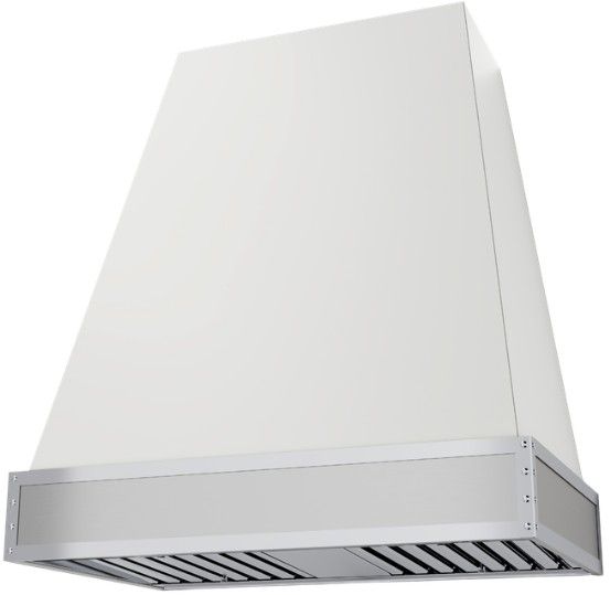 Viking® Tuscany 36" Pure White Wall Mounted Range Hood -0
