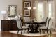 Mazin Furniture Savion Beige/Espresso Dining Room Arm Chair-3