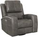 Coaster® Brickston 3-Piece Charcoal Power Reclining Sofa Set with Power Headrest and Lumbar-5