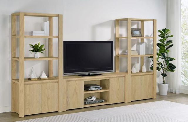 Coaster® Laurelton Light Oak Media Tower Cabinet-2