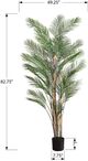 Monarch Specialties Inc. 83" Artificial Plant with Black Pot-2