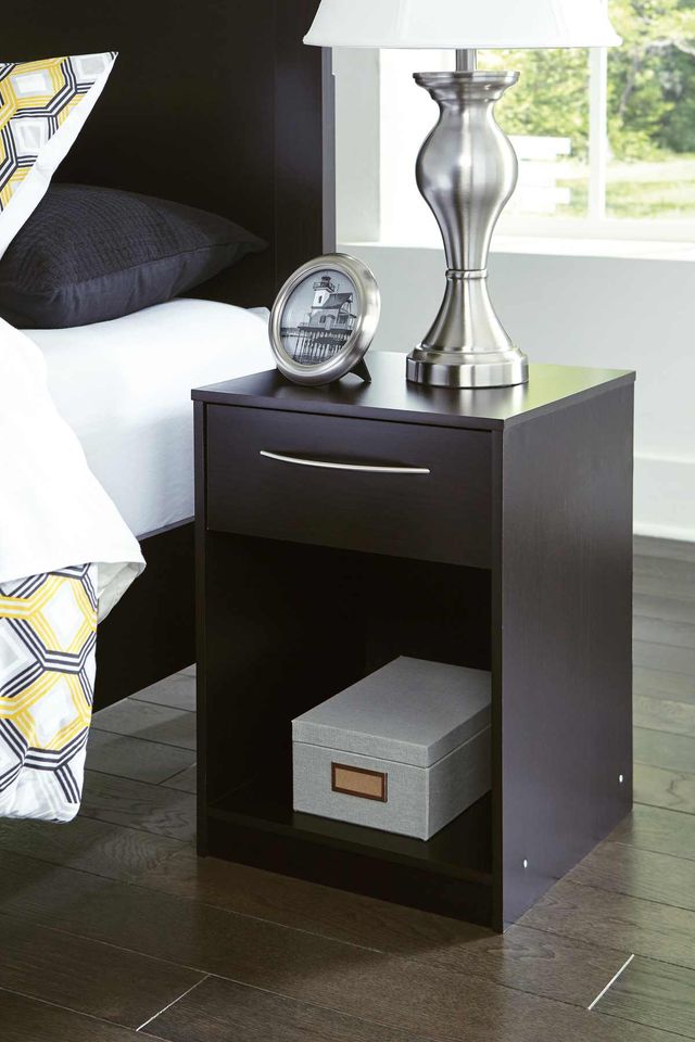 Signature Design by Ashley® Finch Black Nightstand-4