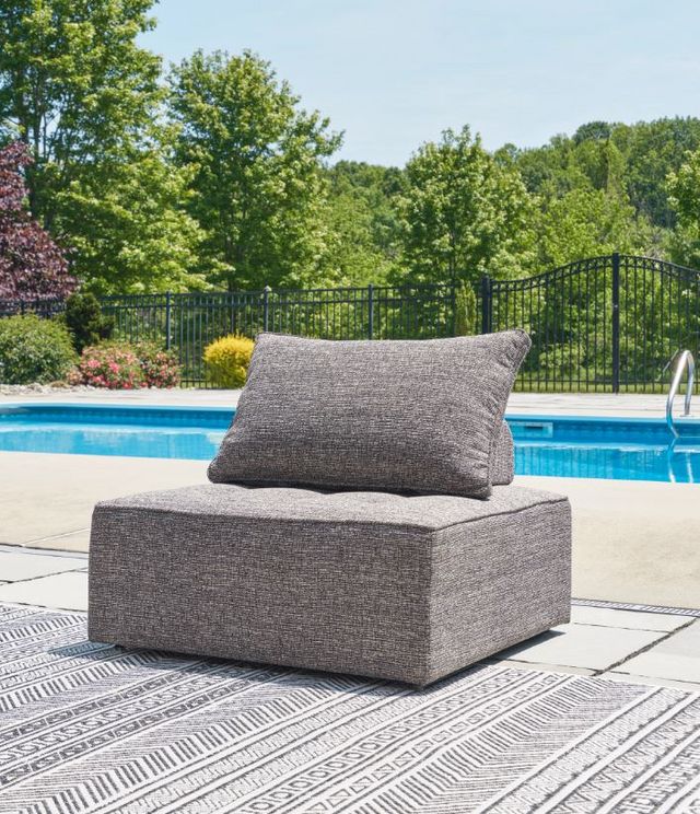 Signature Design by Ashley® Bree Zee 8-Piece Brown Fabric Outdoor Modular Seating Set with End Table-6