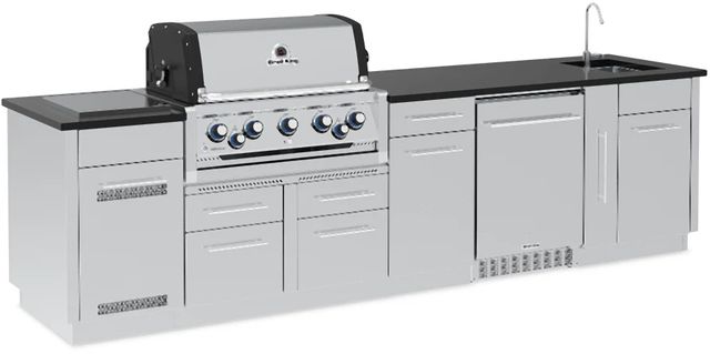 Broil King® Imperial™ S 690iH Stainless Steel Liquid propane Outdoor Kitchen Kit-2