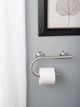 Moen® Brushed Nickel 8" Grab Bar with Paper Holder-1
