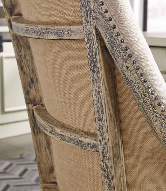 Signature Design by Ashley® Office Chair Program Linen Swivel Desk Chair-3