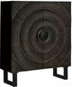 Signature Design by Ashley® Fosterman Distressed Black Accent Cabinet-0