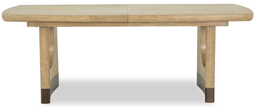 Magnussen Home Tristan Brown Trestle Dining Table