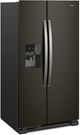 Whirlpool® 36 in. 24.6 Cu. Ft. Fingerprint Resistant Black Stainless Side-by-Side Refrigerator-2