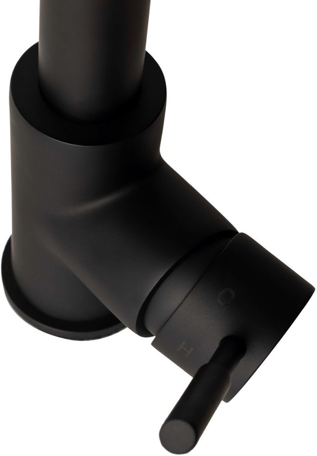 ZLINE Autograph Edition Matte Black Monet Pull Down Single Handle Kitchen Faucet-4