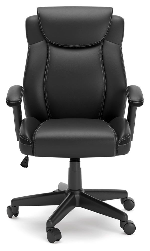 Signature Design by Ashley® Corbindale Black Home Office Swivel Desk Chair-1