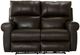 Catnapper® Torretta Chocolate Leather Power Lay Flat Reclining Loveseat-3