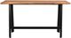 Moe's Home Collection Craftsman Warm Caramel Bar Table with Black Iron Base-1
