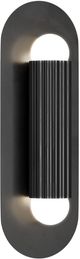Four Hands Vesta Black Gunmetal Sconce-2