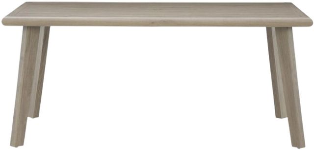 Signature Design by Ashley® Cliff Trails Beige Aluminum Outdoor Dining Table-1