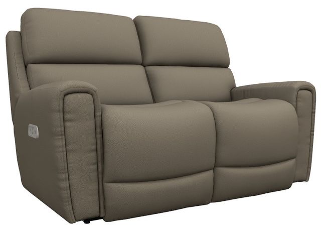 La-Z-Boy® Apollo Fossil Power Reclining Loveseat with Headrest-0