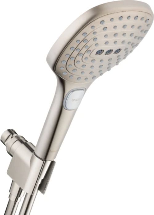 Hansgrohe Raindance Select E Brushed Nickel Handshower Set-0