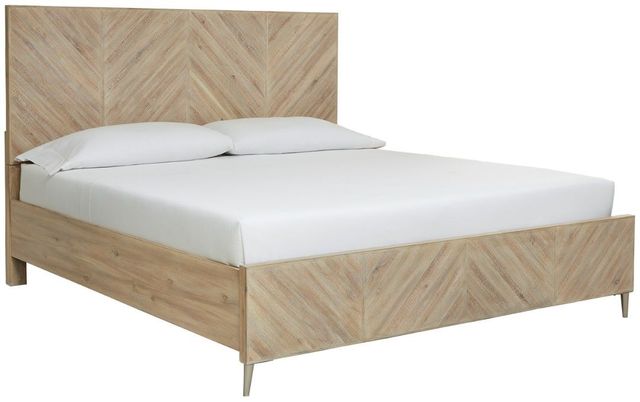 aspenhome® Maddox Biscotti California King Panel Bed-0