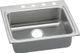 Elkay Lustertone® Classic Lustrous Satin 25" x 22" x 5" MR2-Hole Single Bowl Drop-In ADA Sink-0