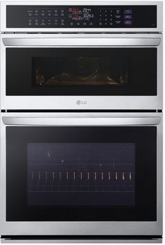 LG 6.4 Cu. Ft. Printproof® Stainless Steel Double Electric Wall Oven