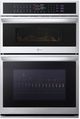 LG 6.4 Cu. Ft. Printproof® Stainless Steel Double Electric Wall Oven-0