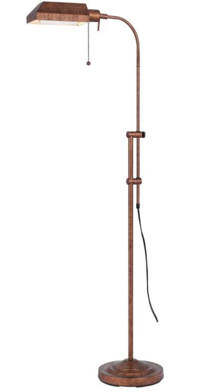 Cal® Lighting & Accessories Pharmacy Rust Floor Lamp with Adjust Pole-1