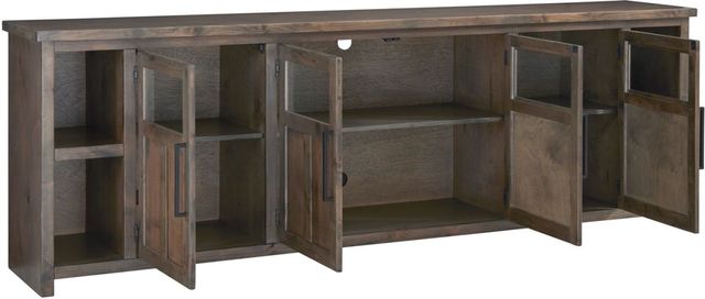 aspenhome® Finnegan Sandy Brown 98" Console and Hutch-2