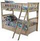 Night & Day Furniture™ Spices Bedroom Chesapeake Sailboat Brushed Driftwood Twin/Twin Bunk Bed-0