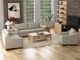International Furniture Direct Natural Parota Dark Beige Chair-2