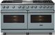 Viking® 5 Series 60" Novembery Sky Pro Style Dual Fuel (NG) Range with Polished Chrome Trim-4