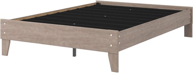 Signature Design by Ashley® Flannia Gray Full Platform Bed-3