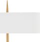 Currey & Company Caldwell Antique Brass/Off-White Table Lamp-3