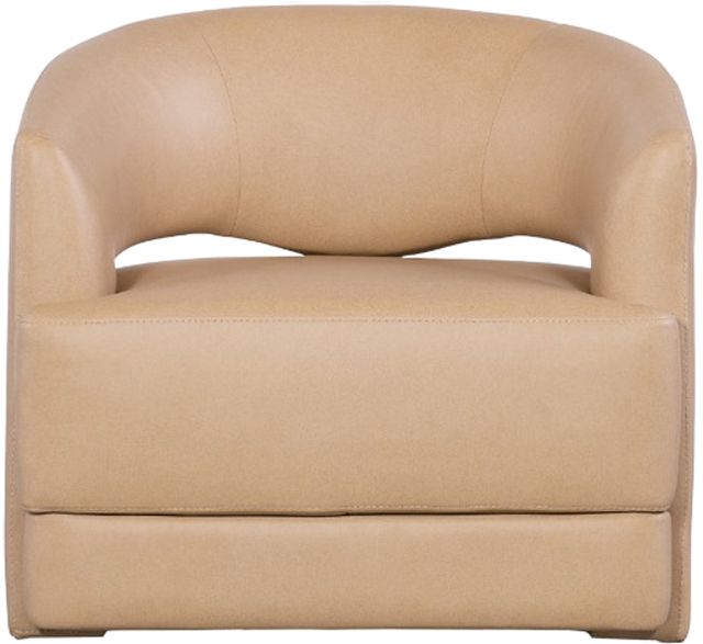Hooker® Furniture CC Keys Verona Biscotti Swivel Chair-2