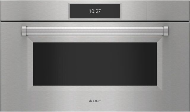 Wolf® M Series Professional 30" Stainless Steel Single Electric Wall Oven-1