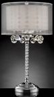 Furniture of America® Lila Silver Table Lamp-1