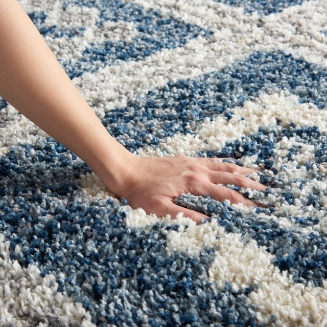 Nourison Home™ Oslo Shag Denim Blue 5'x8' Area Rug-4