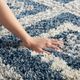 Nourison Home™ Oslo Shag Denim Blue 5'x8' Area Rug-4