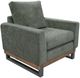 International Furniture Direct Mita Olive Arm Chair-0