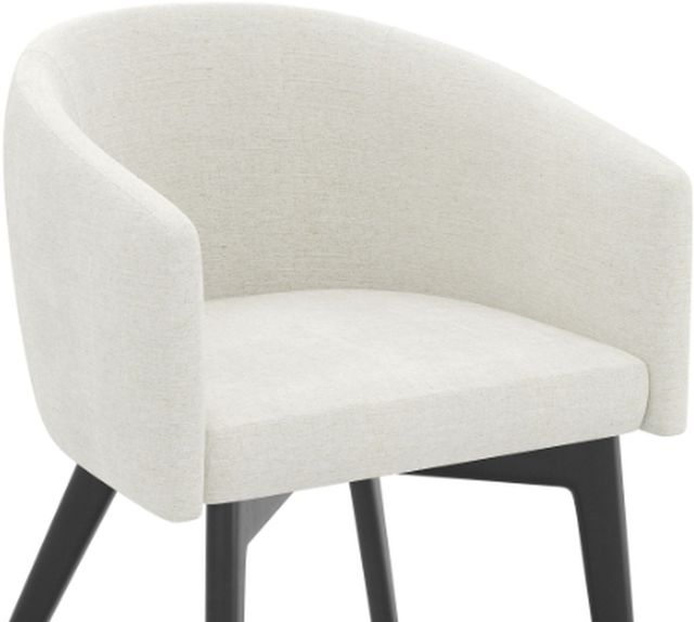 Canadel Downtown Peppercorn Washed Upholstered Fixed Chair-1
