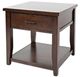 Jofran Inc. Twin Cities Brown End Table-2