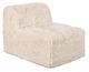 Furniture of America® Nappi Sand Large L-Sectional with Ottoman-3